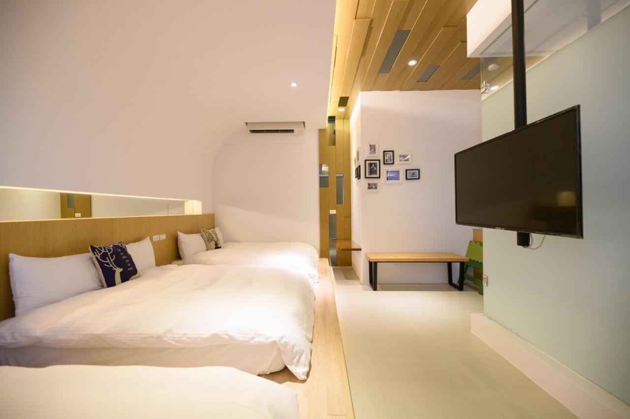 Ferienwohnung 澎湖遛一遛旅店 Magong Exterior foto